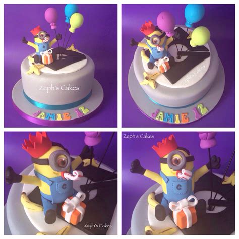 minion cake all made in a day minion cake minions novelty cakes birthday cake desserts