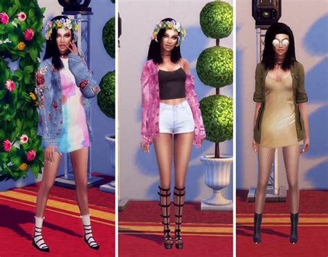 Sims 4 Lookbook Clothes Cc Sims 4 Cc List Sims 4 Jacket Sims 4