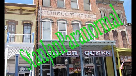 Haunted Silver Queen Hotel Surveillance Ghost Hunt Virginia City Nv