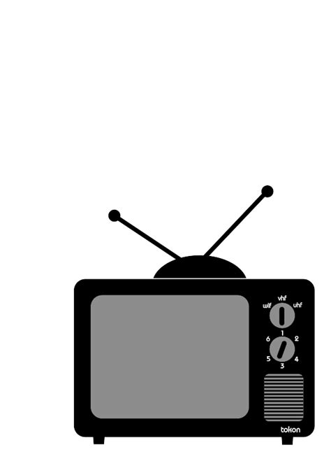 Old Tv Set Clipart Best