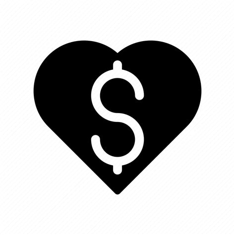 Currency Dollar Favorite Heart Money Icon Download On Iconfinder