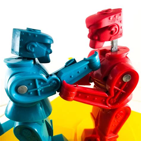 Vintage Rock Em Sock Em Robots