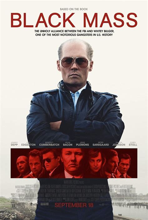 Johnny Depp As Gangster Whitey Bulger In The First Black Mass Poster Daily Mail Online