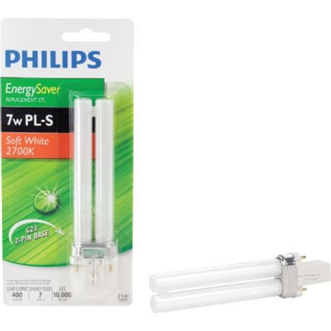Philips Energy Saver W Equivalent Soft White G Base Pl S Cfl Light