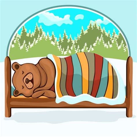 Royalty Free Hibernation Clip Art Vector Images And Illustrations Istock