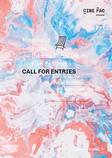 Call For Entries 18th Edition Nouveaux Cinemas Film Festival