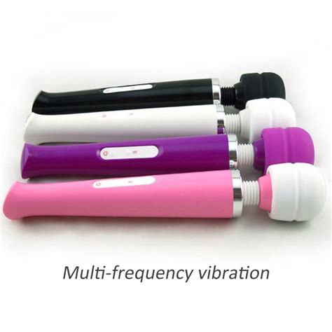 10 speeds av magic wand massager vibrator usb charging stick powerful clitois nipple vibrator