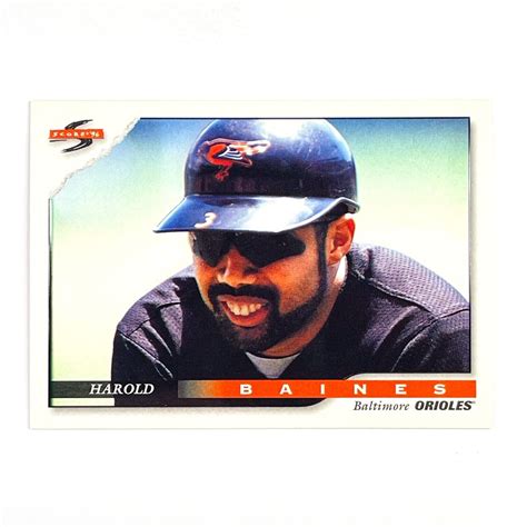 Harold Baines Score Baltimore Orioles Mlb Baseball Ebay