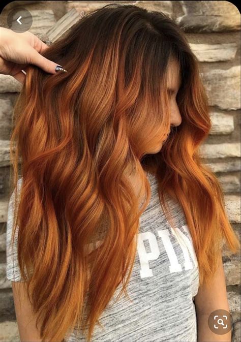 Red Copper Hair Color Ginger Hair Color Ombre Hair Color Hair Color Shades Hair Color