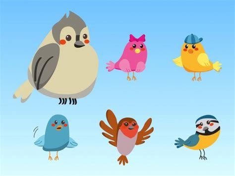 Free Cute Cartoon Birds Download Free Cute Cartoon Birds Png Images