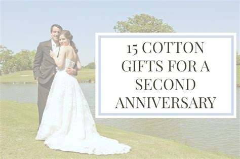 As you've been married before and had a wedding, you also likely got gifts once already, says chang. Cotton Gifts For A 2nd Anniversary | Elle Talk