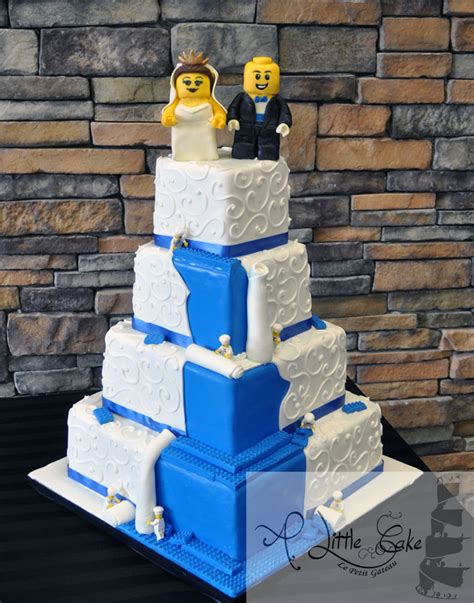 Lego Wedding Cake A Little Cake
