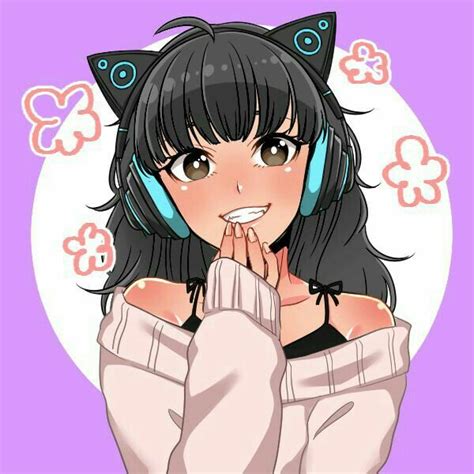 Gamer 🐰🐰🐰🐰🐰 Esboços Bonitos Garotas Gamer Personagens De Anime