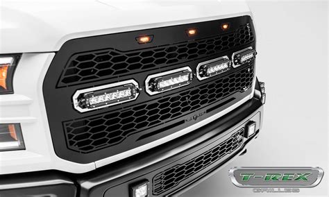 2017 2021 F 150 Raptor Svt Revolver Grille Black 1 Pc Replacement