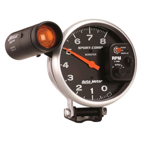 Auto Meter® 3905 Sport Comp Series 5 Pedestal Tachometer Gauge With