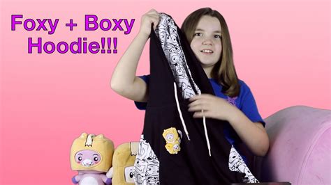 Lankybox Merchandise Foxy Boxy Hoodie Lankyboxshop Youtube