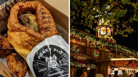 Manchester Christmas Market S Famous Yorkshire Pudding Wraps To Return