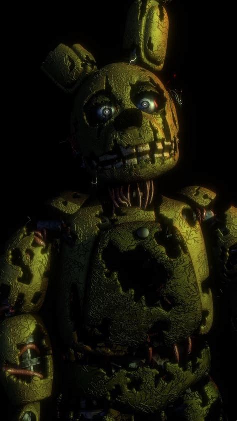 Springtrap Poster Model By Mistberg Alt Poster In The Comments