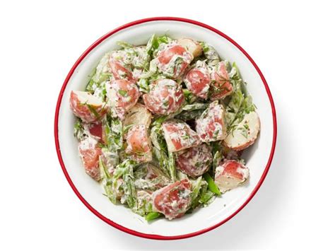 Horseradish Dill Potato Salad With Snap Peas Recipe Food Network