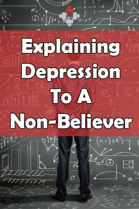 explaining depression to a non believer i am 1 in 4
