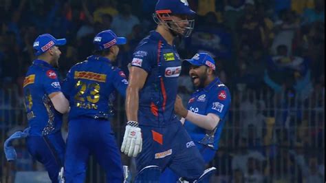 Ipl 2023 Marcus Stoinis Collides With Deepak Hooda Gets Run Out On 40