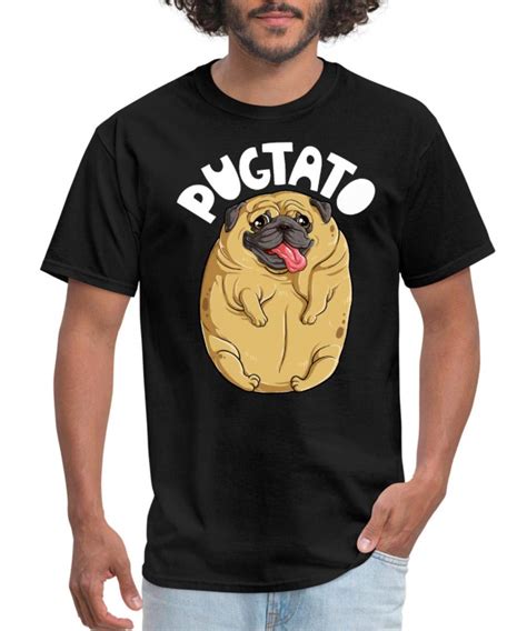 Pugtato Pug Dog Lovers S T Shirt Pilihax