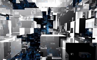 Cube Wallpapers Infinity Abstract Cubes Dark Desktop