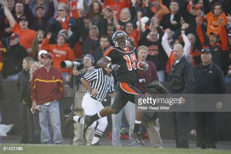 Oregon State Sammie Stroughter In Action Rushing Vs Usc Corvallis News Photo Getty Images