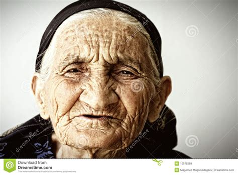 Very Old Woman Face Stock Photo Image Of Senior Portrait 10578268
