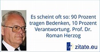 Prof. Dr. Roman Herzog | zitate.eu