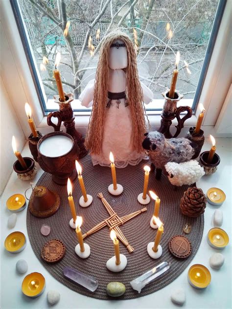 imbolc altar 2020 imbolc ritual pagan witch witchcraft altar