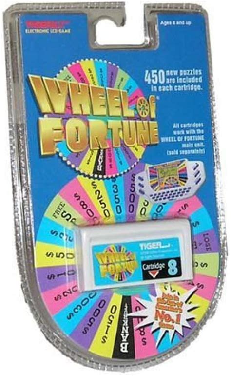 Wheel Of Fortune Tiger Cartridge 8 Handheld Games Amazon Canada