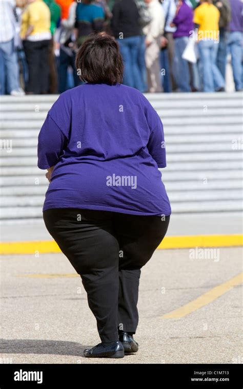 Obese Woman Stock Photo 35479951 Alamy