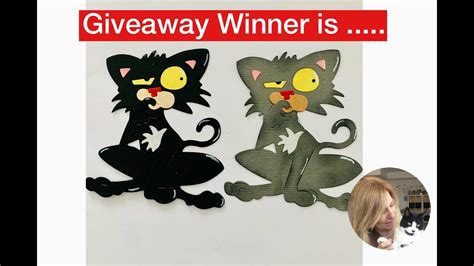 Cat Die Winner Is Giveaway Winner Youtube