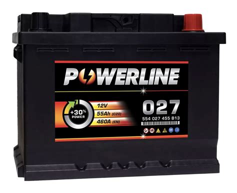 027 Powerline Car Battery 12v Powerline Car Batteries