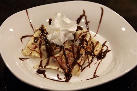 Bj's signature dessert, and probably its most famous single menu item, is the pizookie, which is a cookie baked in a small pizza pan, served hot with ice cream on top. Dinners, Dishes and Desserts --- Printable Recipes: Dessert Wontons