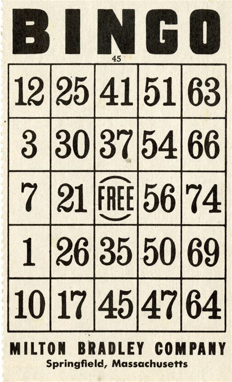 Filebingo Card Bandw Wikimedia Commons