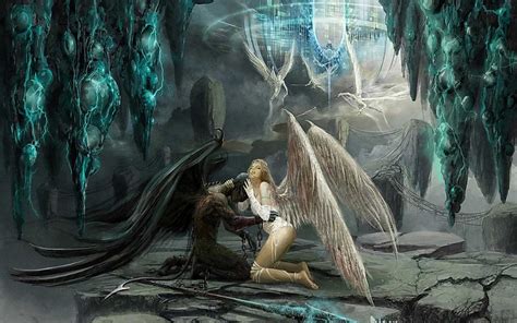 fondos de pantalla arte fantasía ángel mitología captura de pantalla personaje de ficción