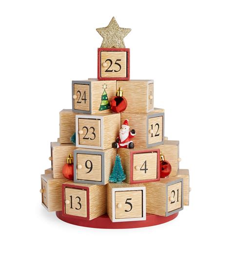 Harrods Multi Wooden Boxes Advent Calendar Harrods Uk