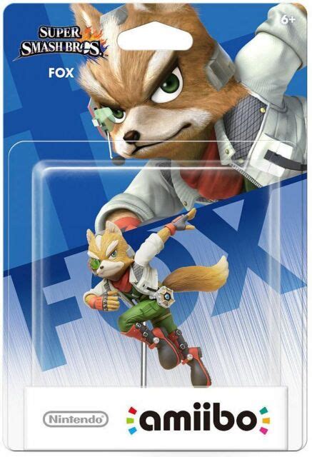 Fox Mccloud And Falco Lombardi Nintendo Amiibo Switch Super Smash Bros