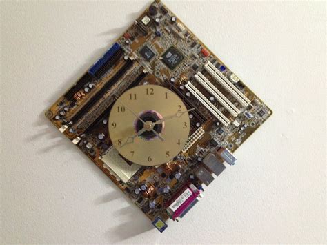 Motherboard Wall Clock Instructables