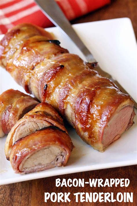 Bacon Wrapped Pork Tenderloin Healthy Recipes Blog