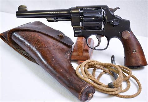 Us Wwi Issued Smith And Wesson M 1917 Revolver Pre98 Antiques