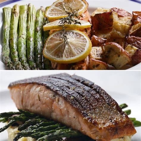 Easy Vs. Gourmet: Salmon Dinner in 2020 | Salmon dinner recipes, Salmon dinner, Easy salmon dinner