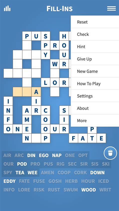 Fill Ins Word Fit Puzzle For Iphone Download