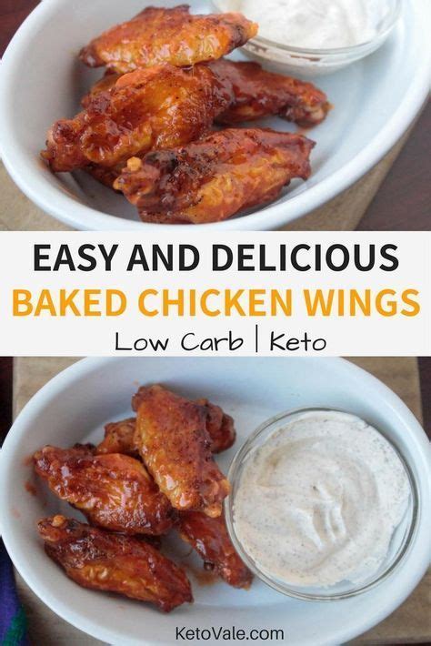 That leaves you with 20 wing pieces total. Easy Baked Chicken Wings | Recipe | Easy baked chicken wings, Baked chicken wings, Low carb ...