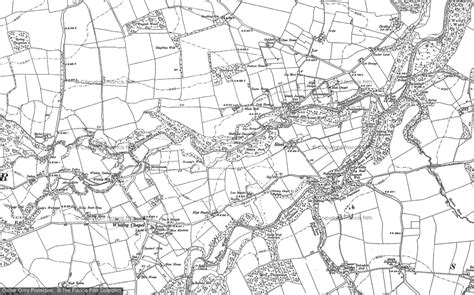 Historic Ordnance Survey Map Of Steel 1895 Francis Frith