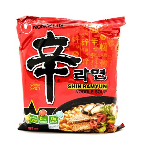 Nongshim Shin Ramen 42 Oz 120 G Well Come Asian Market