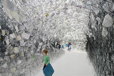 El Arte De Chiharu Shiota Conoce Japón