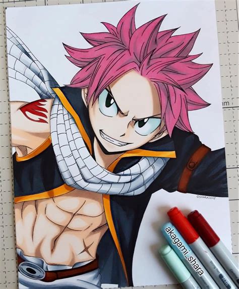 Natsu Fairy Tail Anime Fairy Tail Drawing Anime